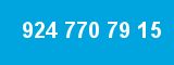 924 770 79 15